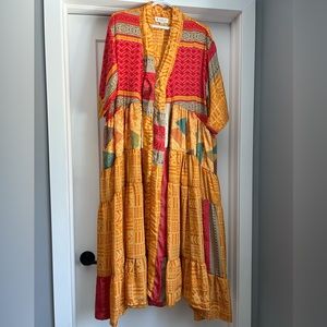 🛑SOLD🛑Kantha Bae Twilight Maxi Dress